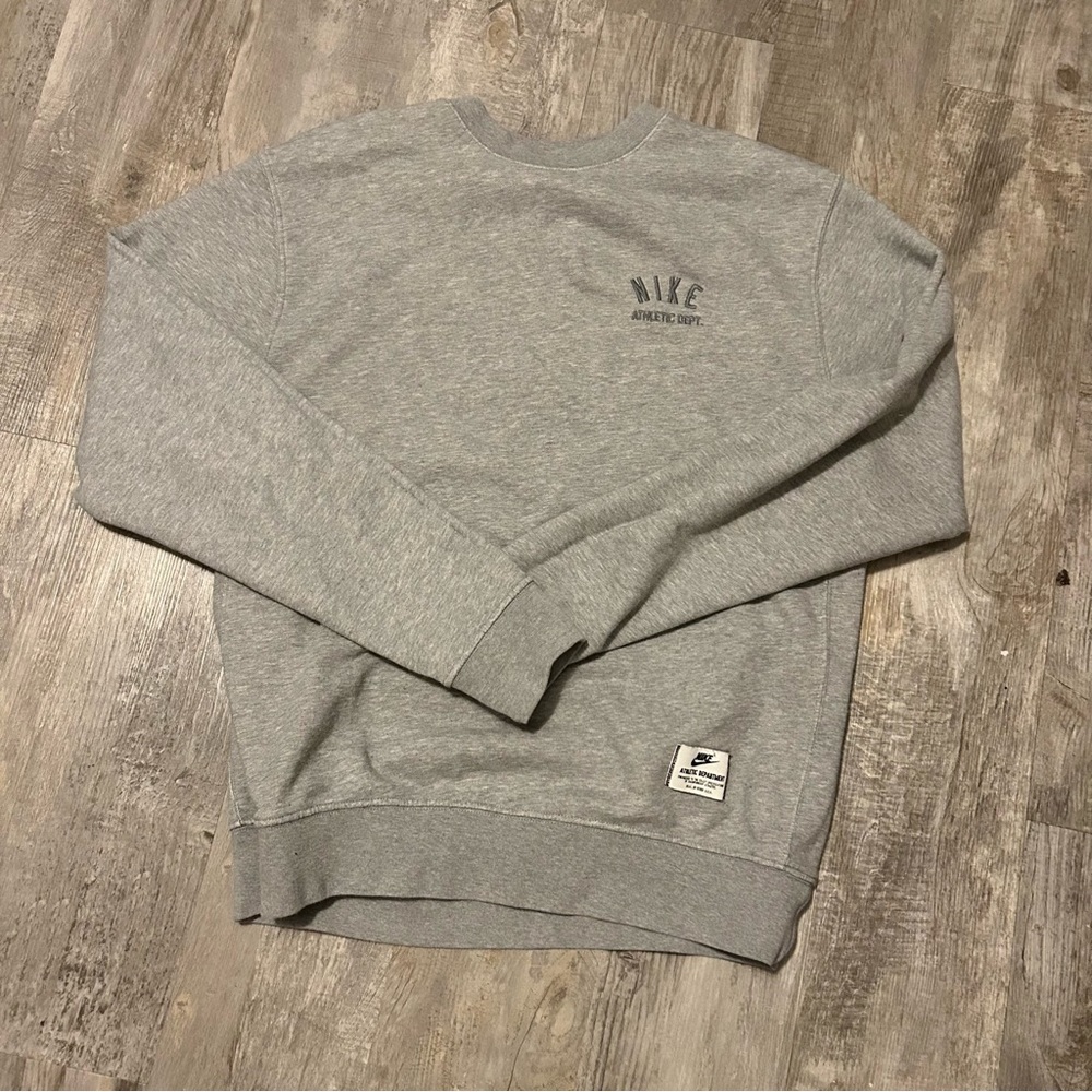 Nike Athletic Dept Grey Crewneck